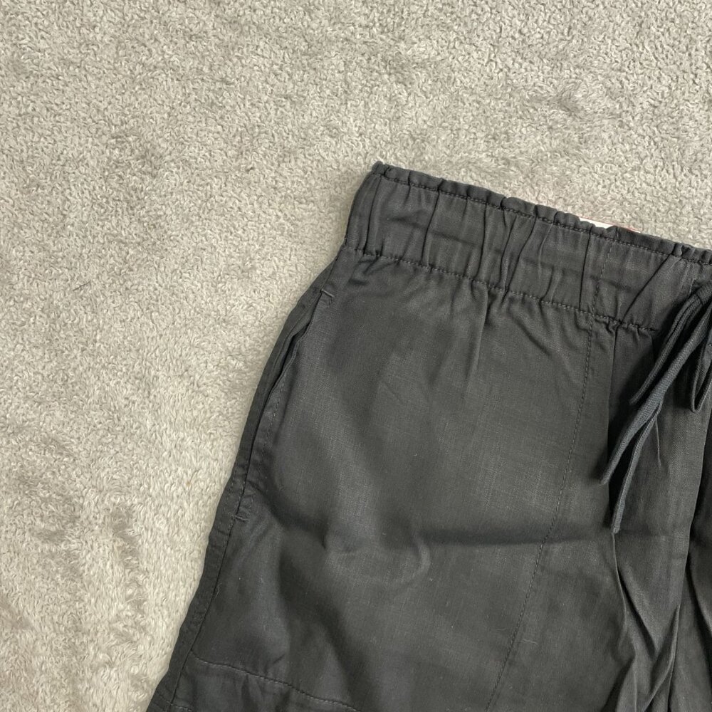 Hilary Radley Women's M Black Tencel Pull-On Shorts W/Side Pockets n1041 - Picture 9 of 10